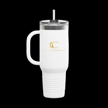 40oz Insulated Tumbler — The Owner’s Mug x CC Rooftop Social Club