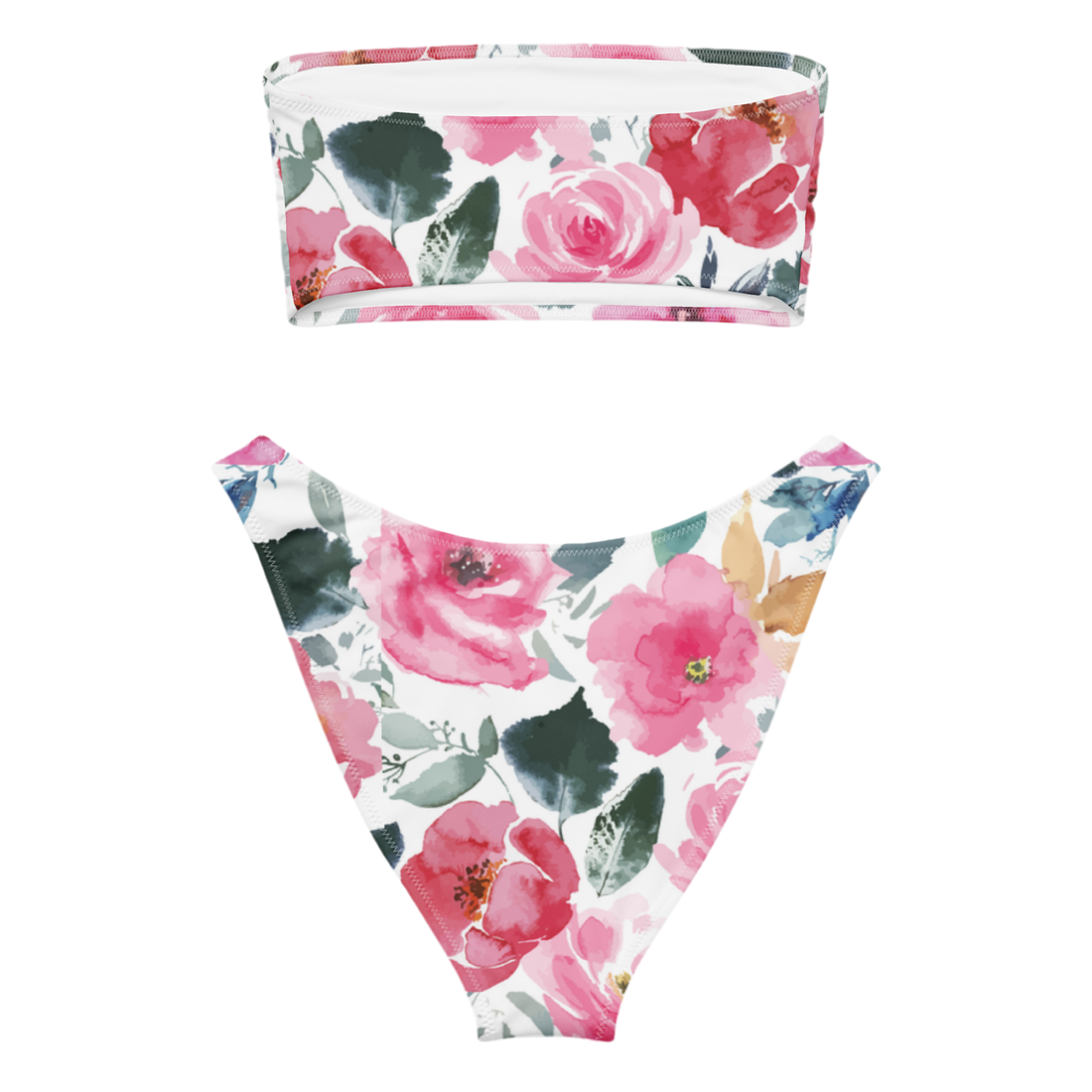 Bandeau Bikini Kawaii